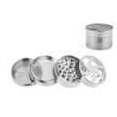 Dreamliner Grinder Alu 52mm - 4Parts Silver (1 Stk)