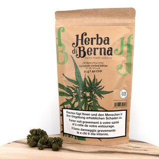HerbadiBerna Outdoor Bl&uuml;ten - Cannatonic Limited Edition (CHF40.00/40g)