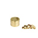 Dreamliner Grinder Alu 47mm - 4Parts Gold Bar (1 Stk)
