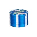 Alu Grinder 3-teilig 40mm Poker Chips Blau