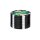 SuperHeroes Grinder Alu 40mm - 3Parts Poker Chips Black (1 Stk)