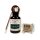LoveMaryLikeJuana DekoFlasche - Chalk Braun (1 x 500ml)