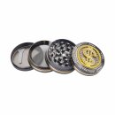 Grinder Alu 50mm - 4Parts Bling Bling Dollar (1 Stk)