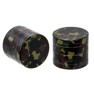 Grinder Metal 40mm - 4Parts Military Camouflage (1 Stk)