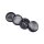 ChampHigh Grinder Alu 50mm - 4Parts Black with Magnifier (1 Stk)