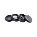 ChampHigh Grinder Alu 60mm - 4Parts Matt Black (1 Stk)